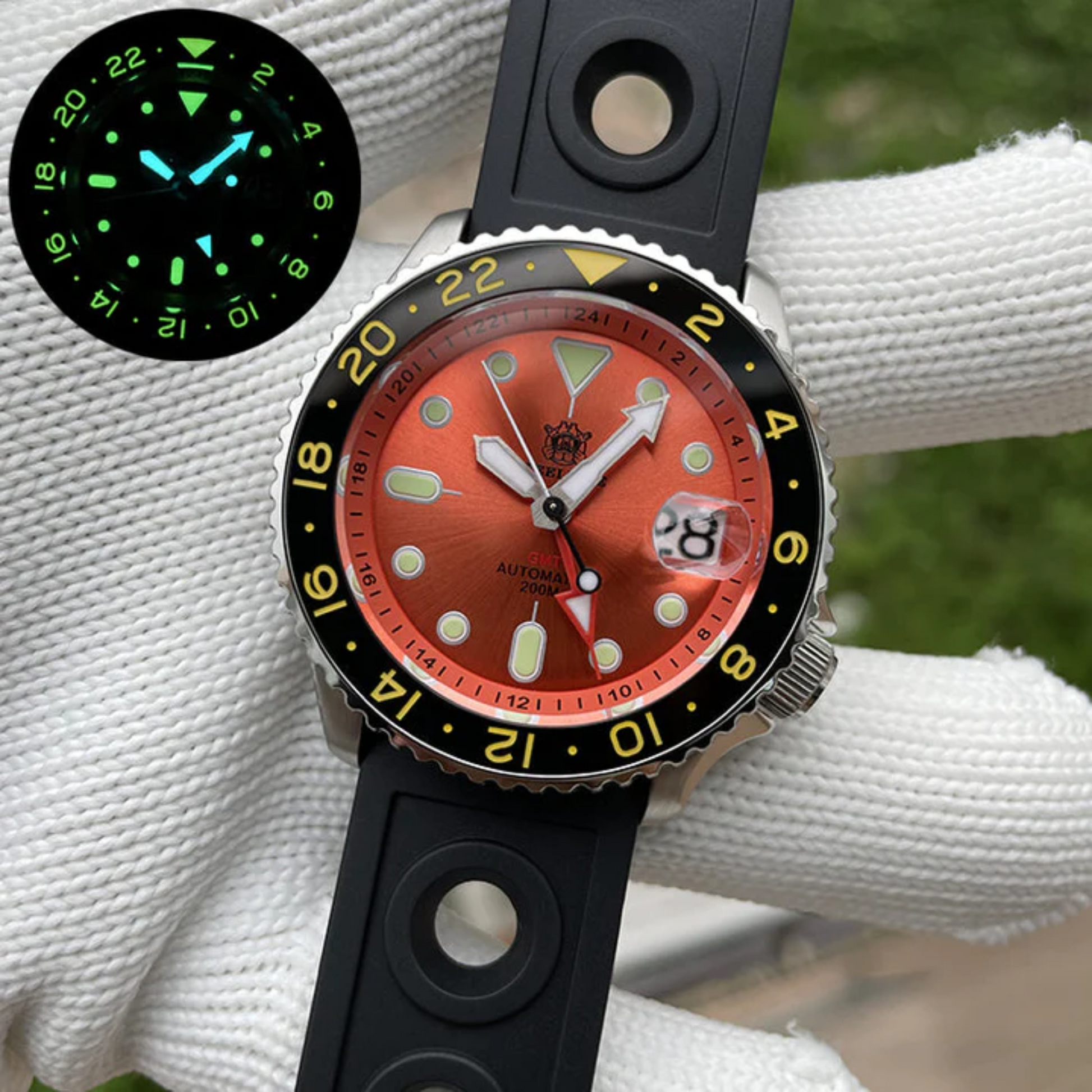 steeldive mens automatic diver utility watches india dream watches
