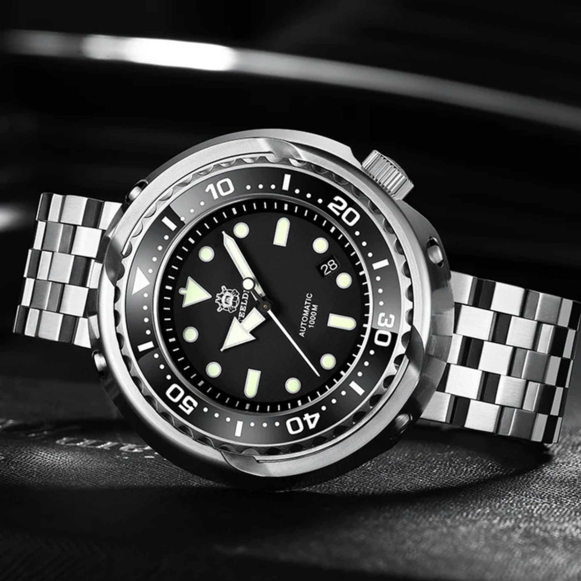 steeldive mens automatic diver utility watches india dream watches