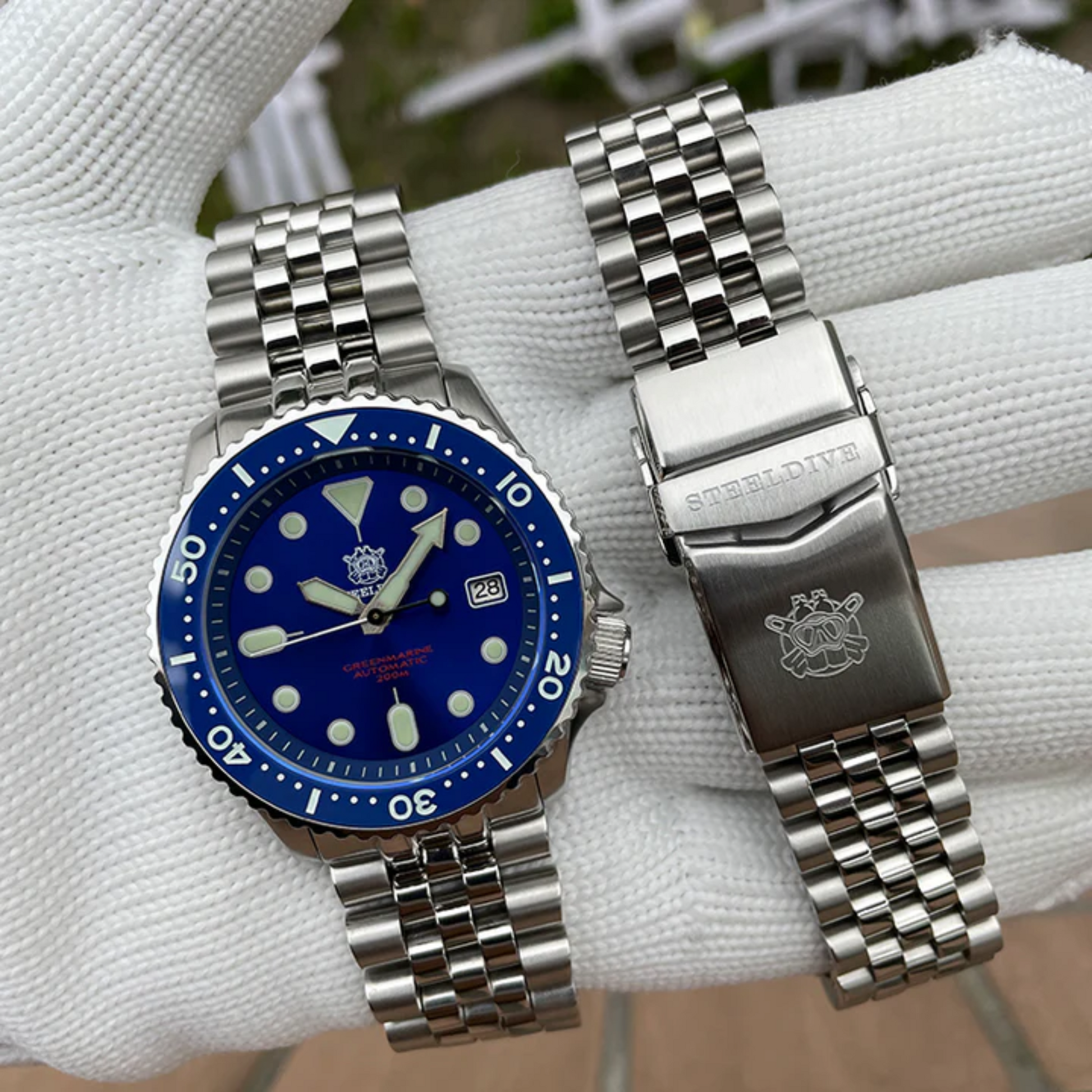 steeldive mens automatic diver utility watches india dream watches