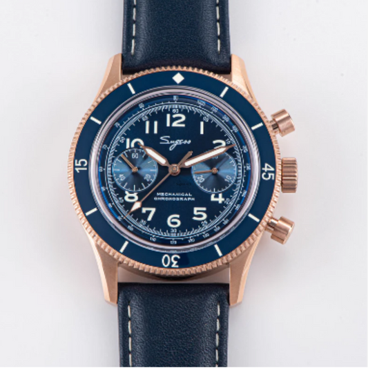 Sugess Chrono Heritage 423 Chronograph Rose Gold