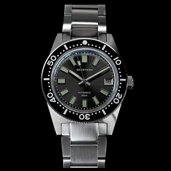 SEESTERN 62MASSLS V3 Diving Watch Men Automatic Mechanical Wristwatch Luminous Bezel Waterproof NH35 Movement Sapphire Glass Bracelet