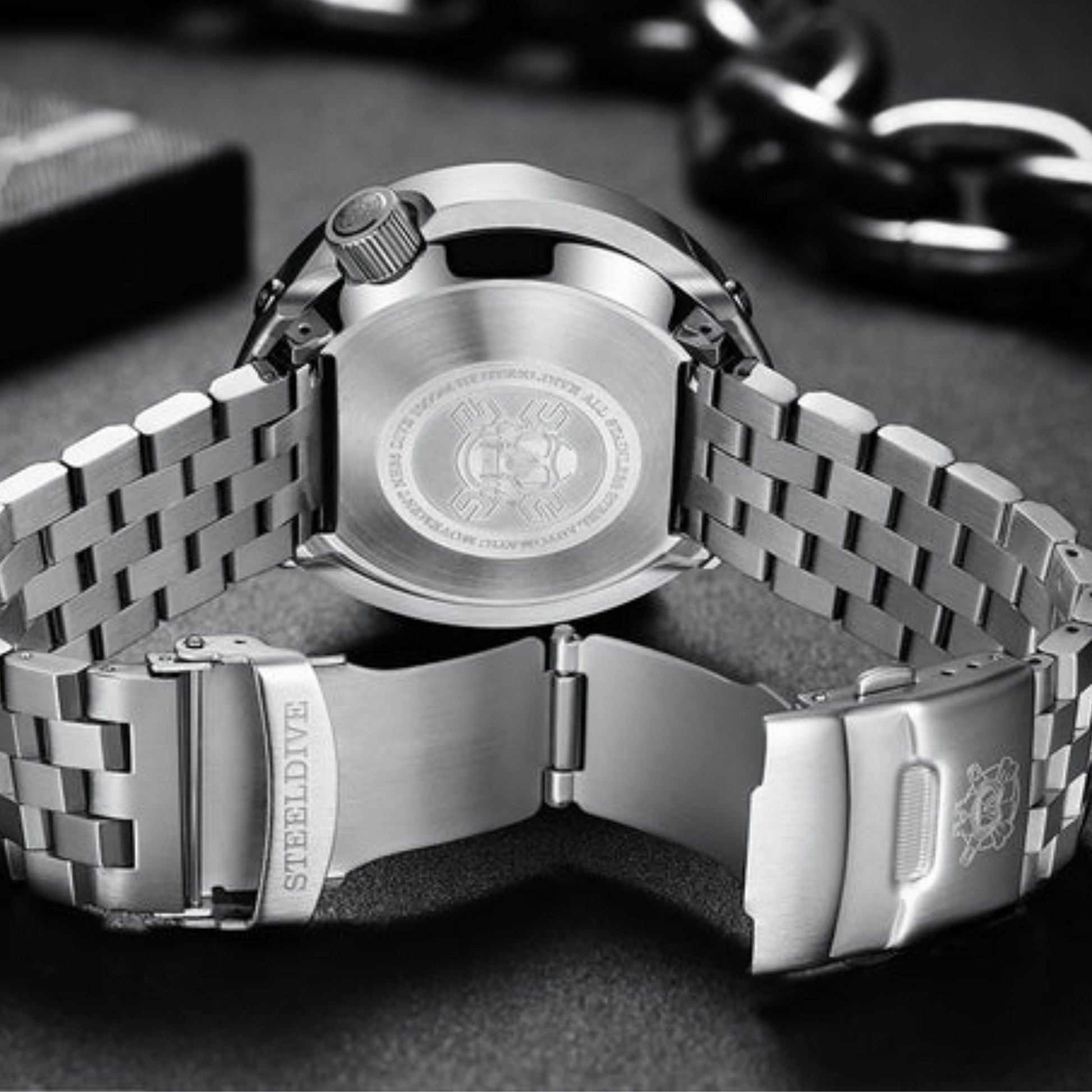 steeldive mens automatic diver utility watches india dream watches