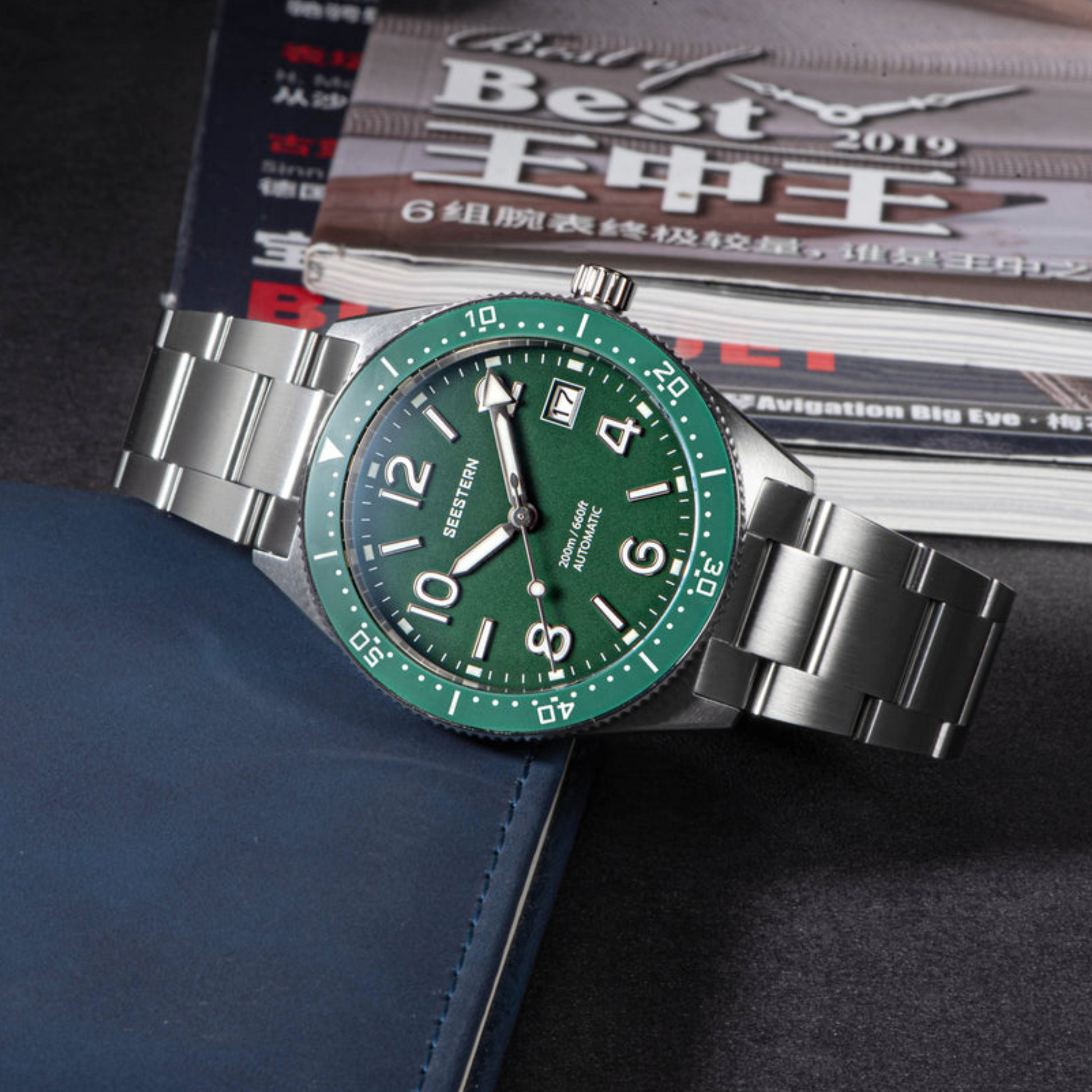 Seestern 434 Professional Diver Automatic 200m Water Resistant - V2