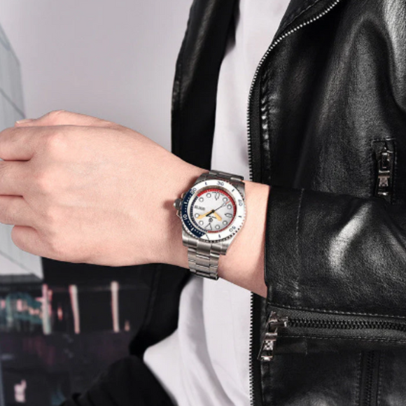 Pagani Design PD- 1726 Men's Automatic Watches Japan NH35 Movement Stainless Steel Band 200M Waterproof Sport Watch