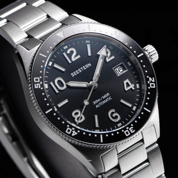 Seestern 434 Professional Diver Automatic 200m Water Resistant - V2