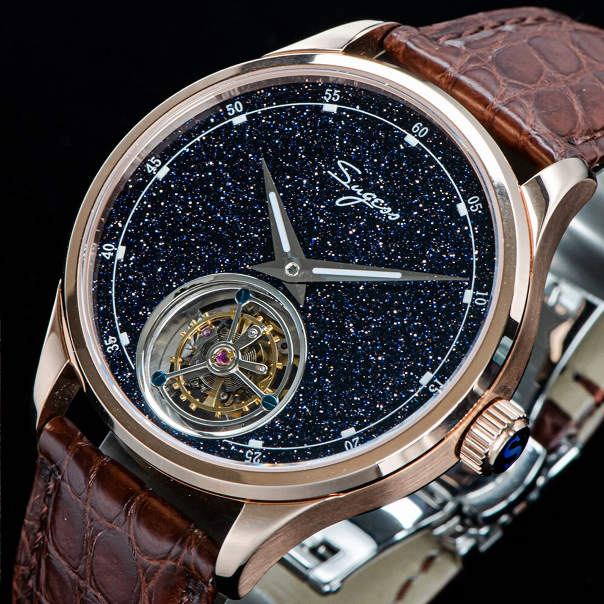 Sugess Tourbillon Master SU8230STRG watch dream-watches.com india