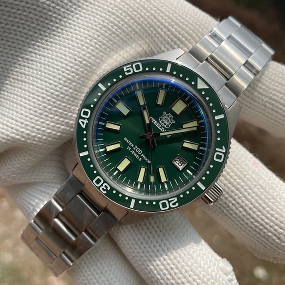 steeldive mens automatic diver utility watches india dream watches