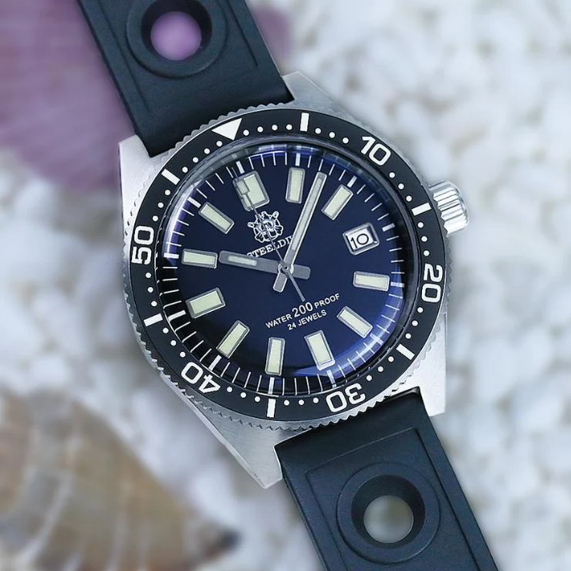 steeldive mens automatic diver utility watches india dream watches