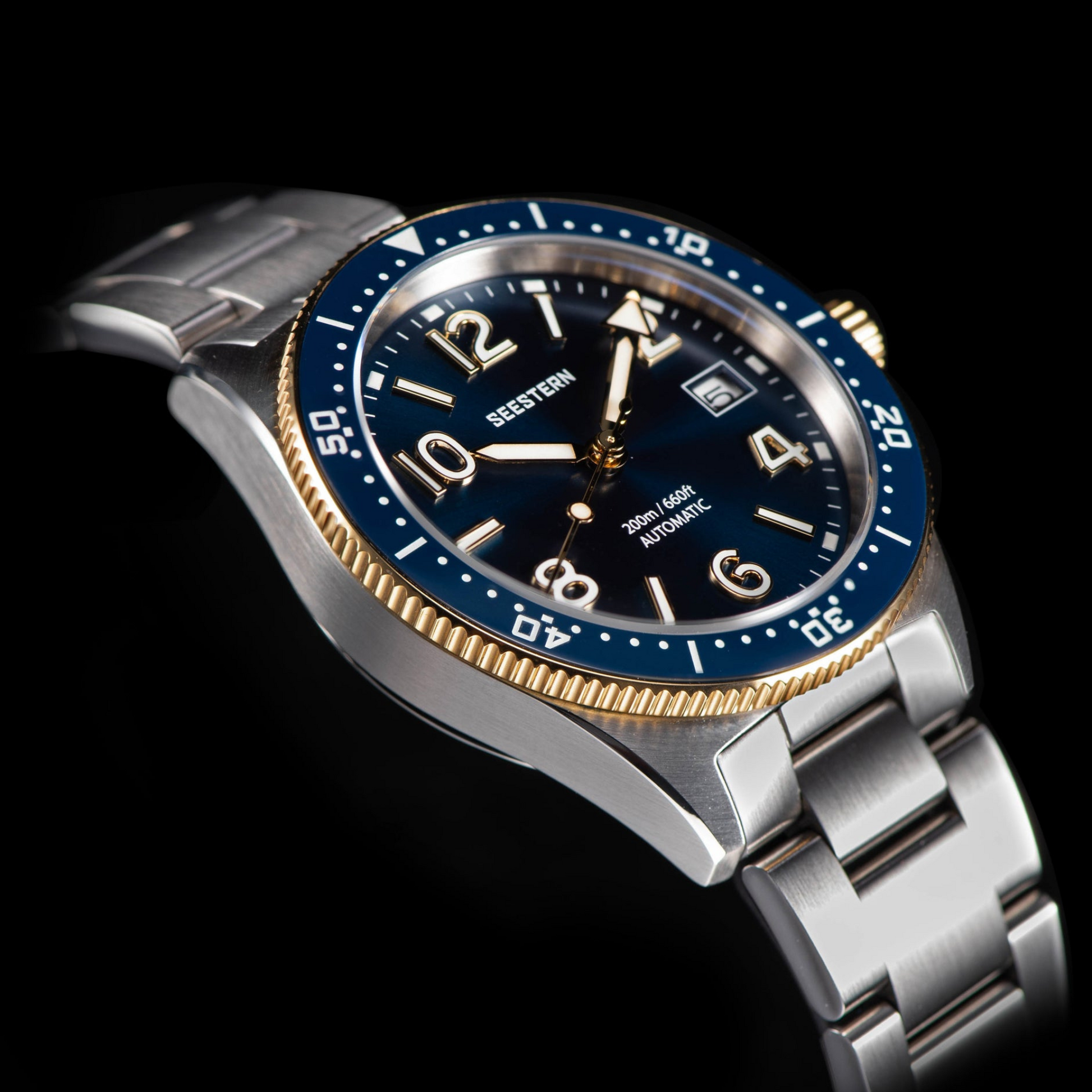 Seestern 434 Professional Diver Automatic 200m Water Resistant - V2