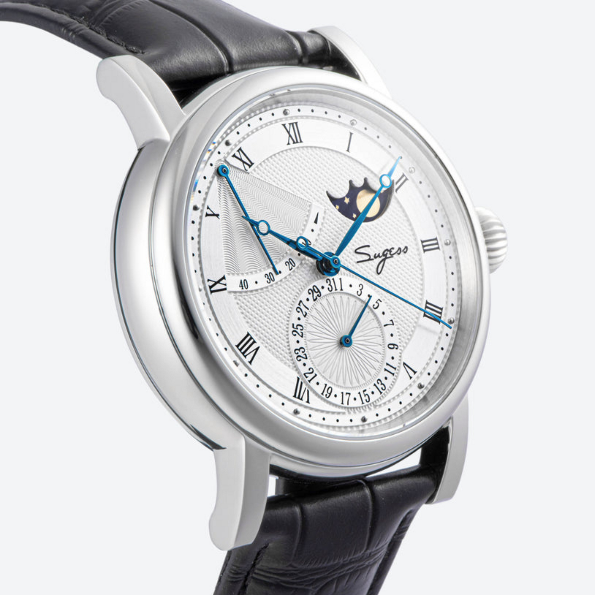 MoonPhase Master 426 Stainless Steel Case Power Reserve Indicator Date