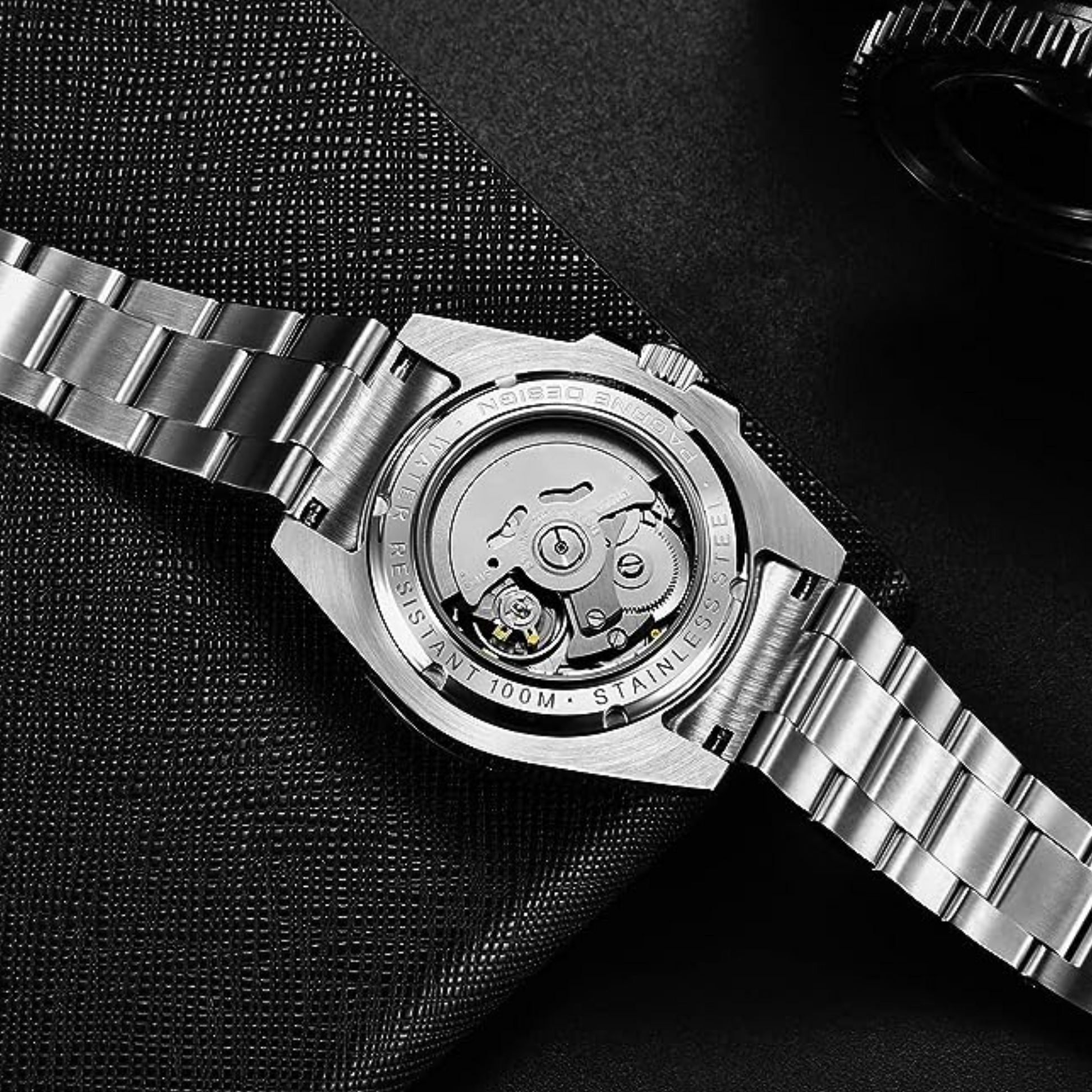 Pagani Design PD-1668 Automatic Mechanical Watch Seiko NH35 Movement- Green Dial