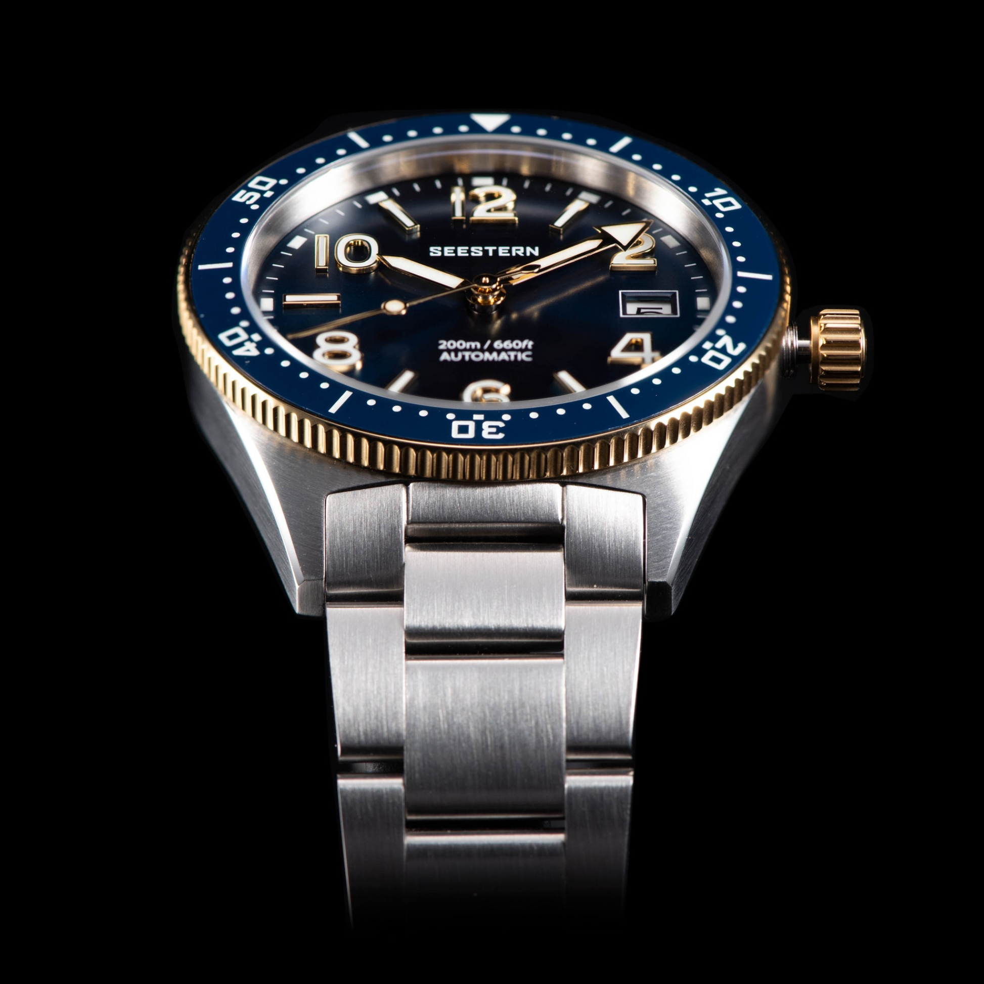 Seestern 434 Professional Diver Automatic 200m Water Resistant - V2