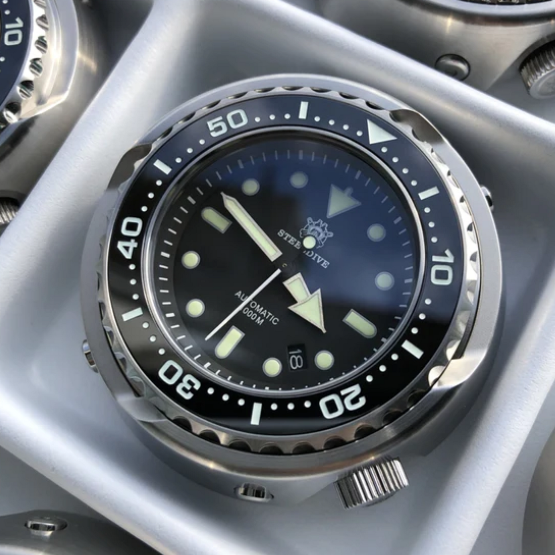 steeldive mens automatic diver utility watches india dream watches