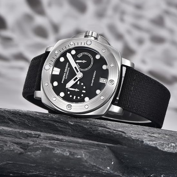 Pagani Design PD-1767 Men's Automatic Watch Waterproof - Black