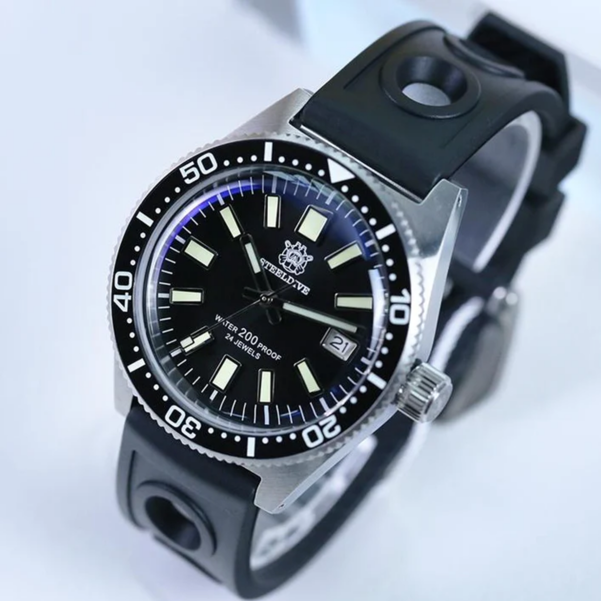 steeldive mens automatic diver utility watches india dream watches