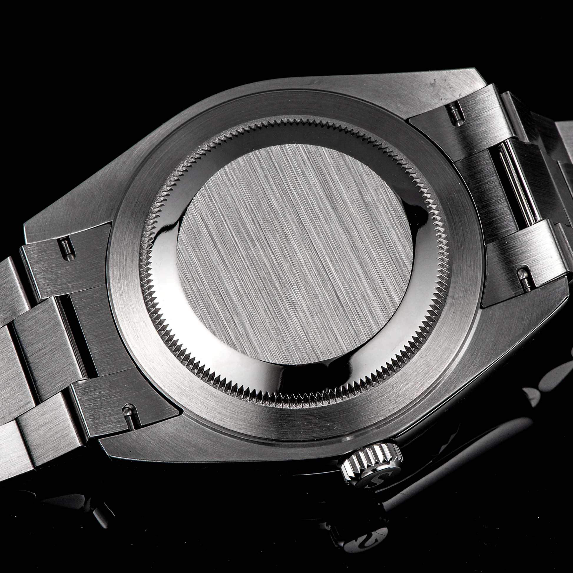 Sugess Heritage 433 DD Date and Day Display Stainless-Steel - Deep Blue Dial