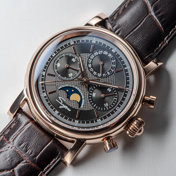 Sugess MoonPhase Master SU1908GZ - Bronze watch dream-watches.com india