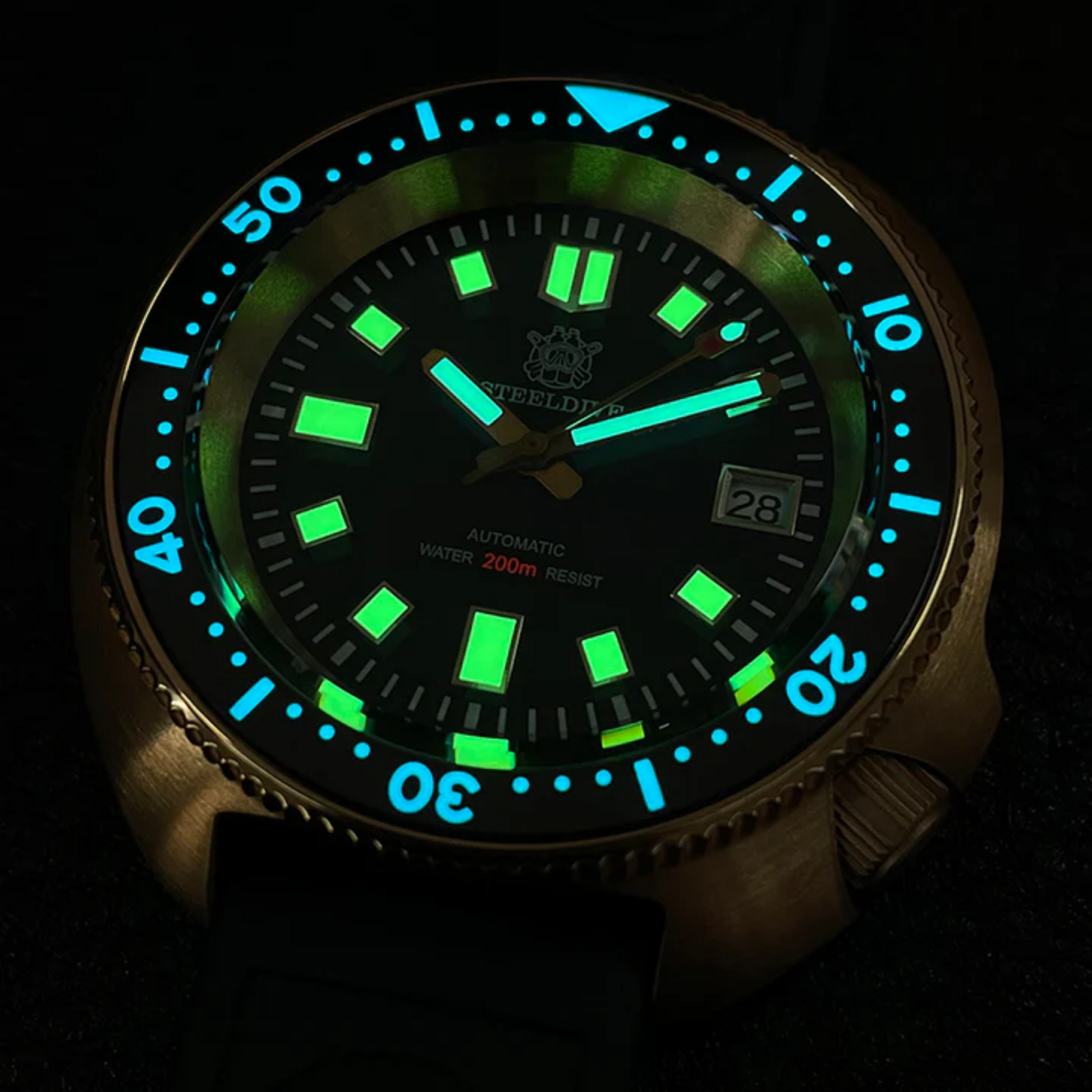 steeldive mens automatic diver utility watches india dream watches