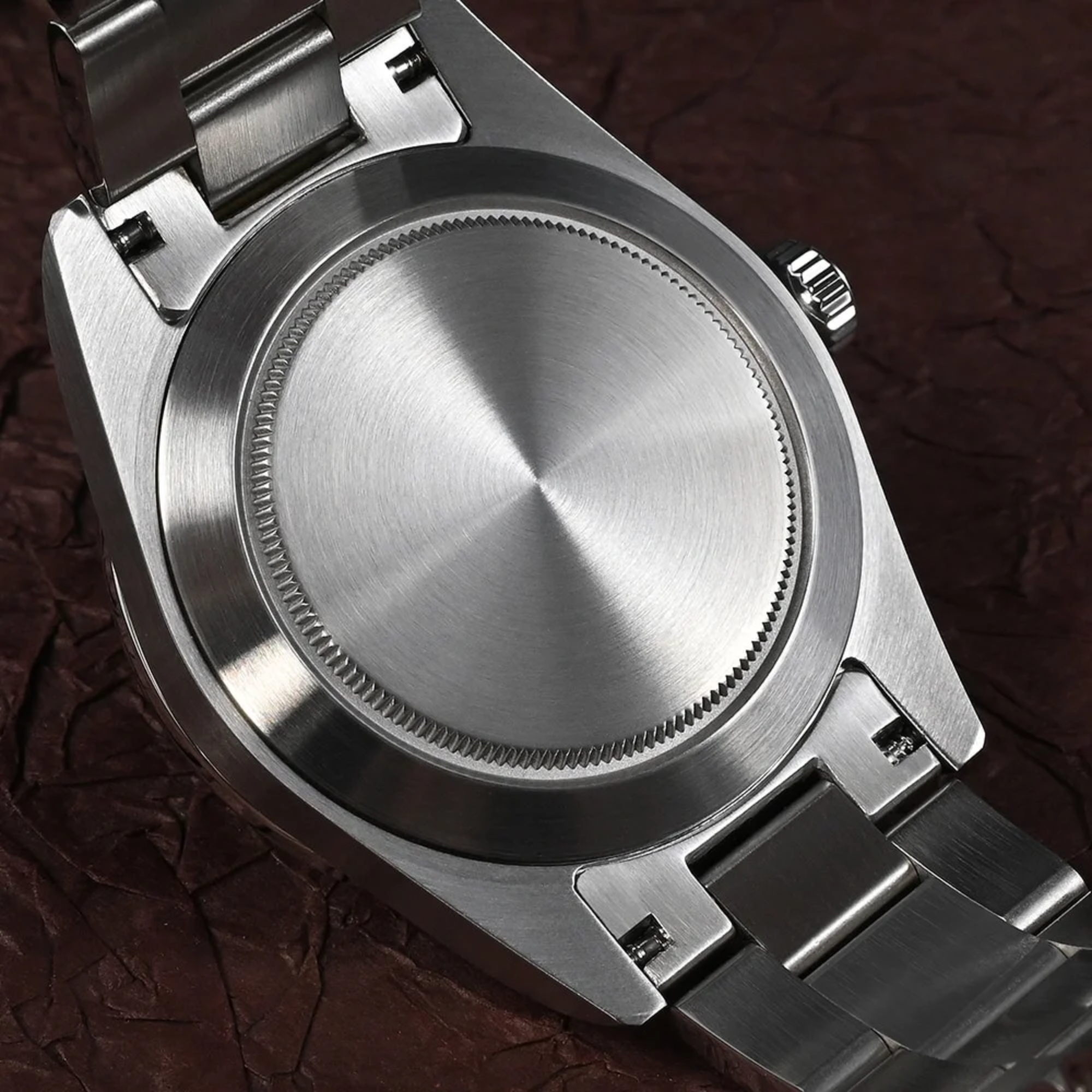 San Martin NH34 39mm BB GMT Watch SN054C - Black san martin watches india online