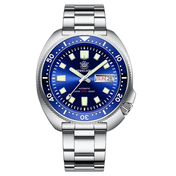 steeldive mens automatic diver utility watches india dream watches