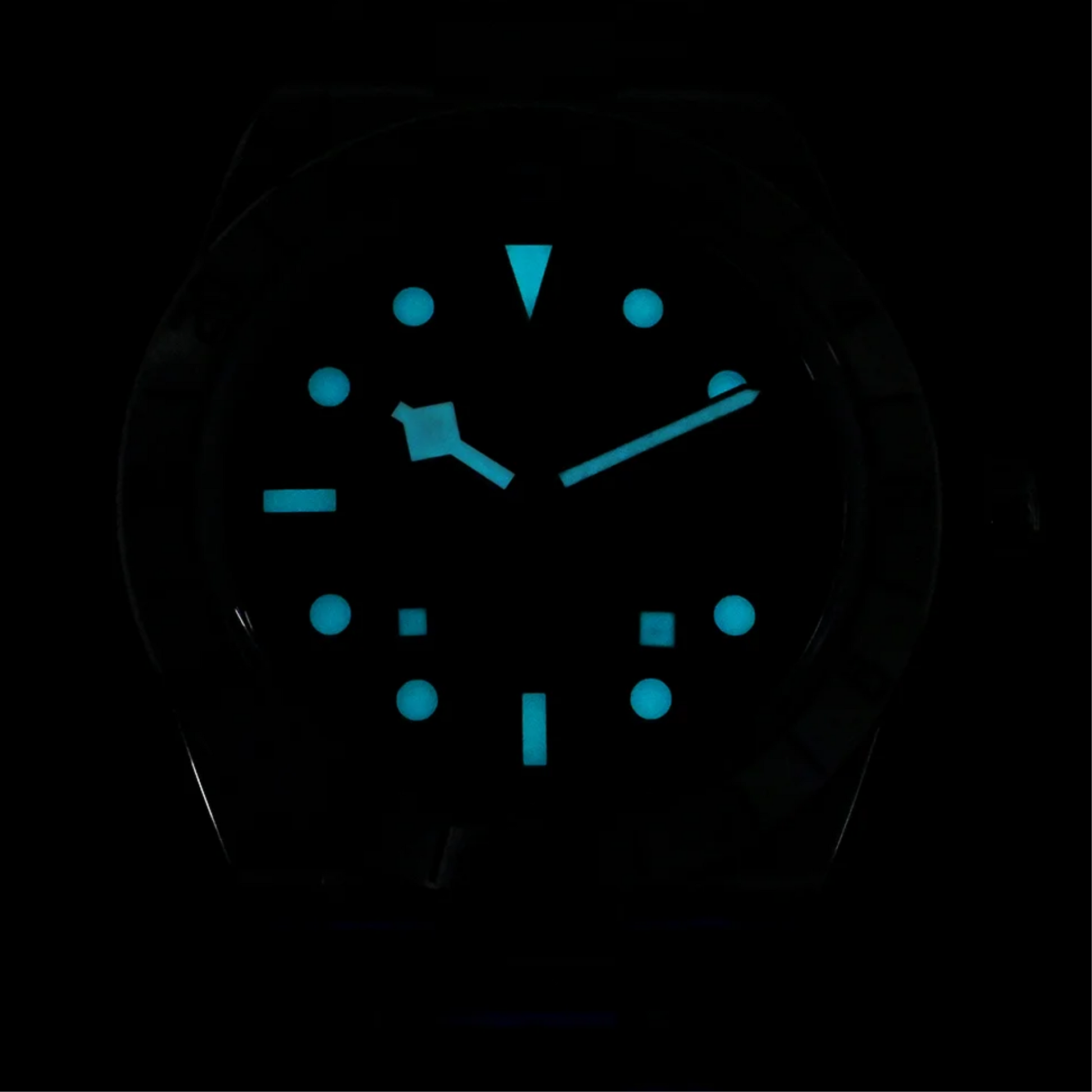 San Martin NH34 39mm BB GMT Watch SN054C - Green san martin watches india online