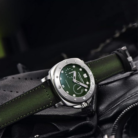 Pagani Design PD-1767 Men's Automatic Watch Waterproof - Military Green