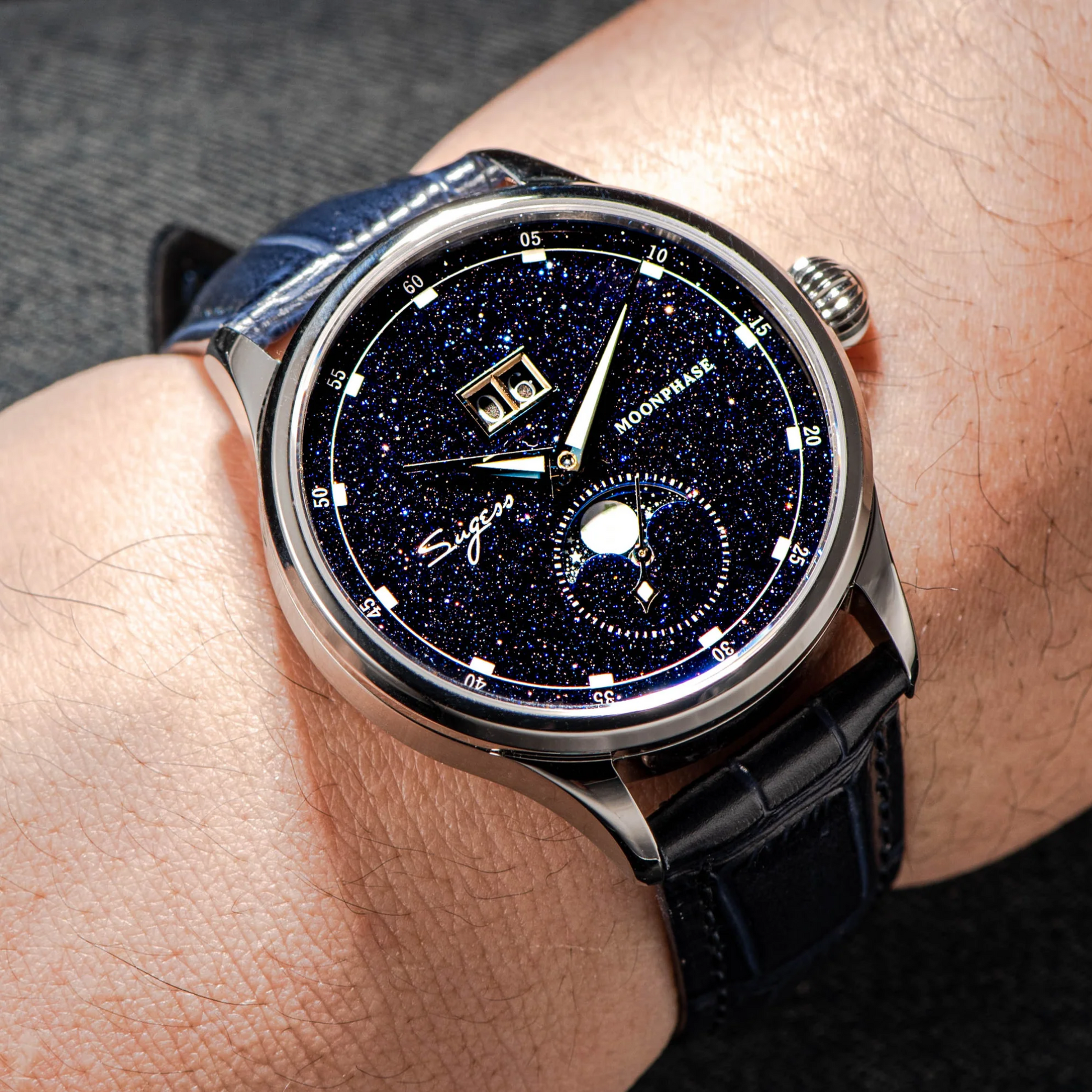 SUGESS MoonPhase Master SU2528STRA-V3 watch dream-watches.com india