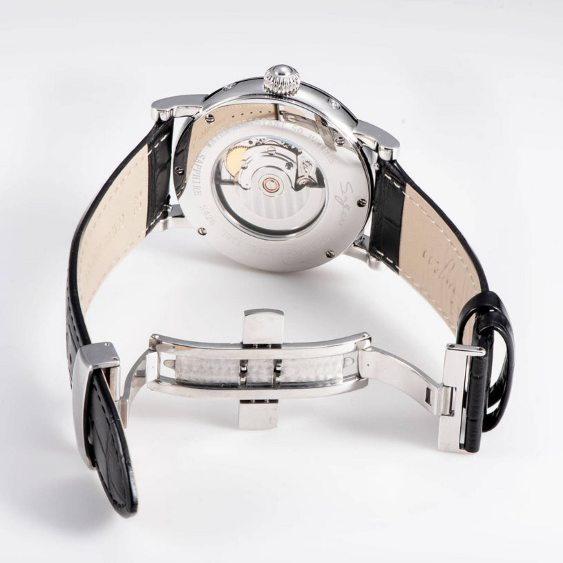 MoonPhase Master 426 Stainless Steel Case Power Reserve Indicator Date