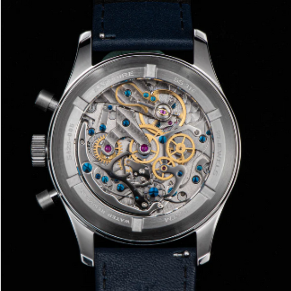 Sugess Chrono Heritage 423 Chronograph Blue Dial