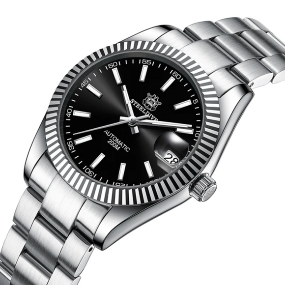 steeldive mens automatic diver utility watches india dream watches