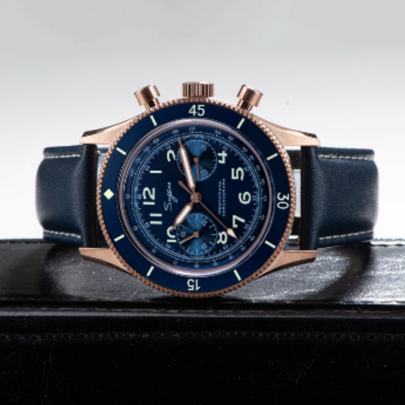 Sugess Chrono Heritage 423 Chronograph Rose Gold