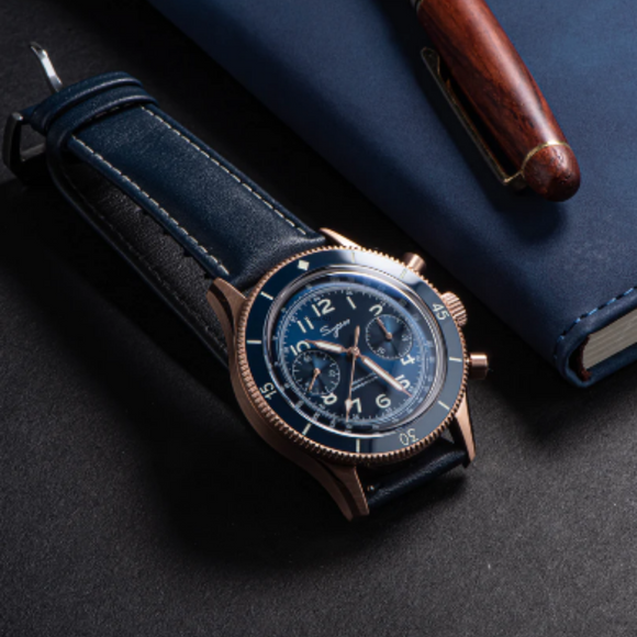 Sugess Chrono Heritage 423 Chronograph Rose Gold