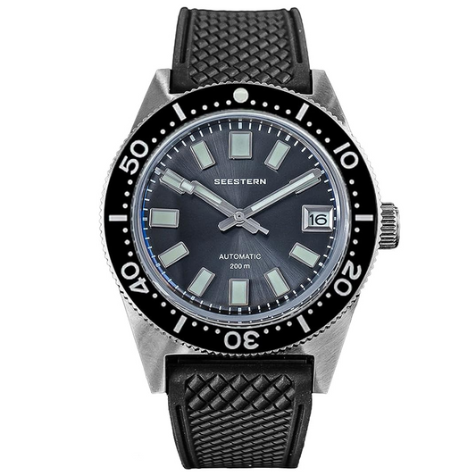 SEESTERN 62MASSX V3 Diving Watch Men Automatic Mechanical Wristwatch Luminous Bezel Waterproof NH35 Movement Sapphire Glass Bracelet