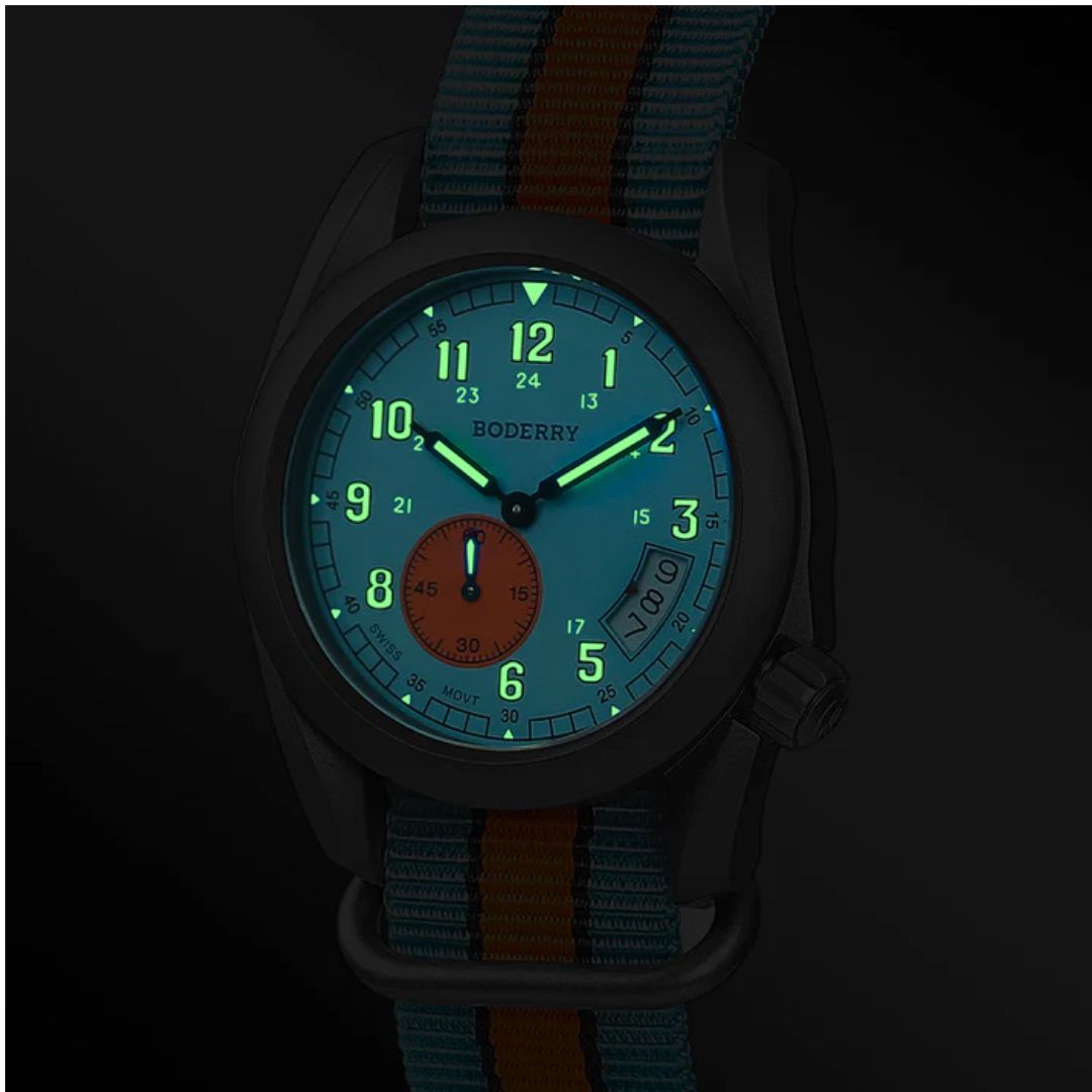 VOYAGER 38 - 100M Waterproof Titanium Field Watch | 917G