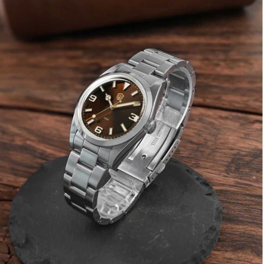 Watchdives WD1016 37mm VH31 Explore Men Watch