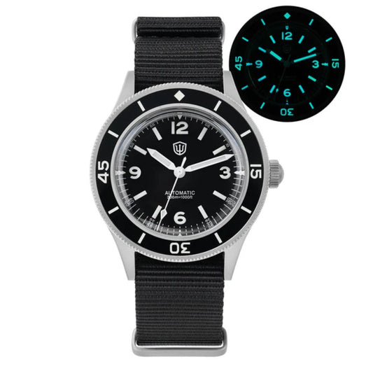Watchdives Vintage WD50FS-Fathoms NH35 Dive Watch V2