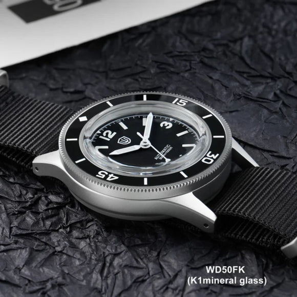 Watchdives Vintage WD50FS-Fathoms NH35 Dive Watch V2