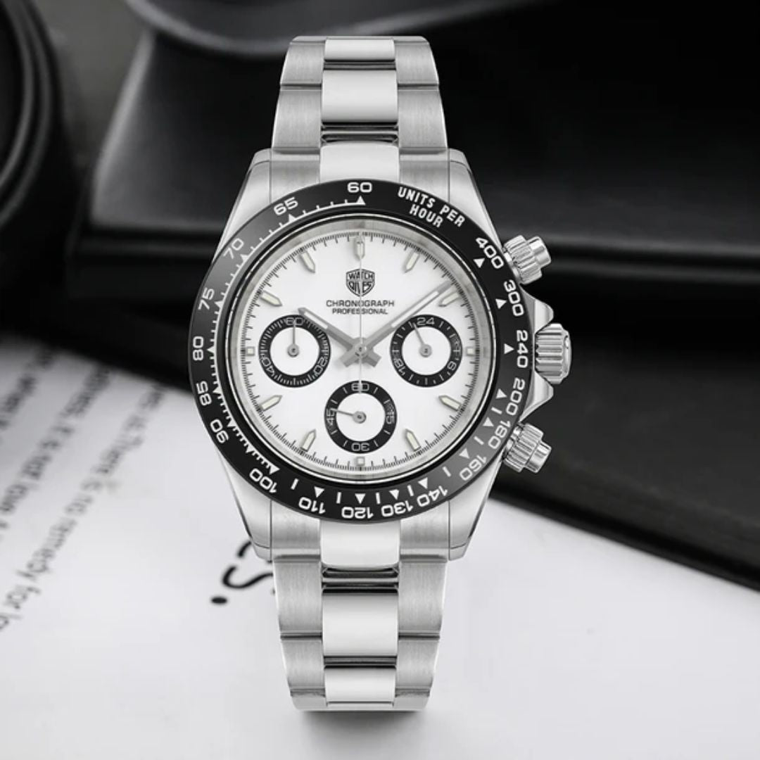 Watchdives WD16500 39mm VK63 Chronograph Watch