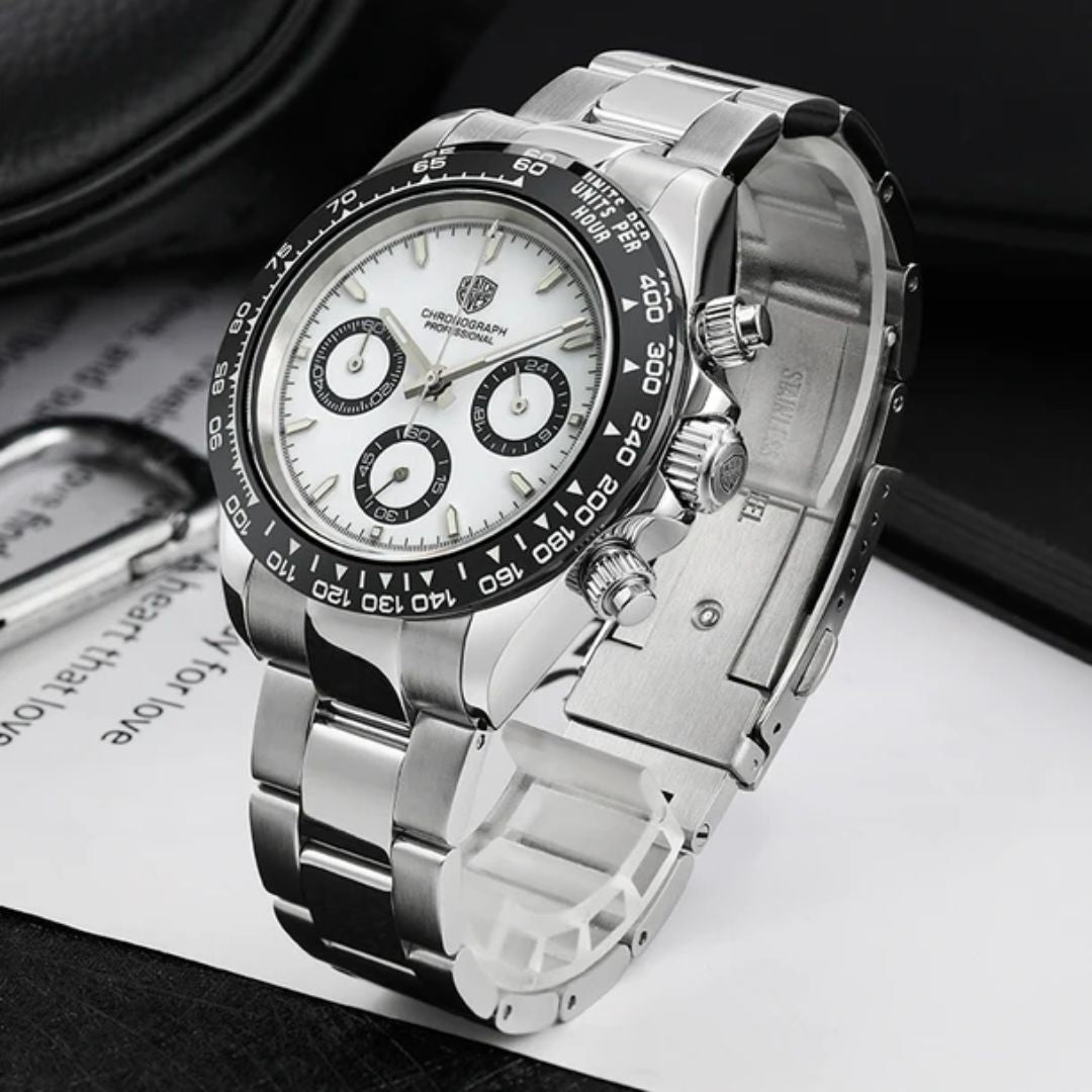 Watchdives WD16500 39mm VK63 Chronograph Watch
