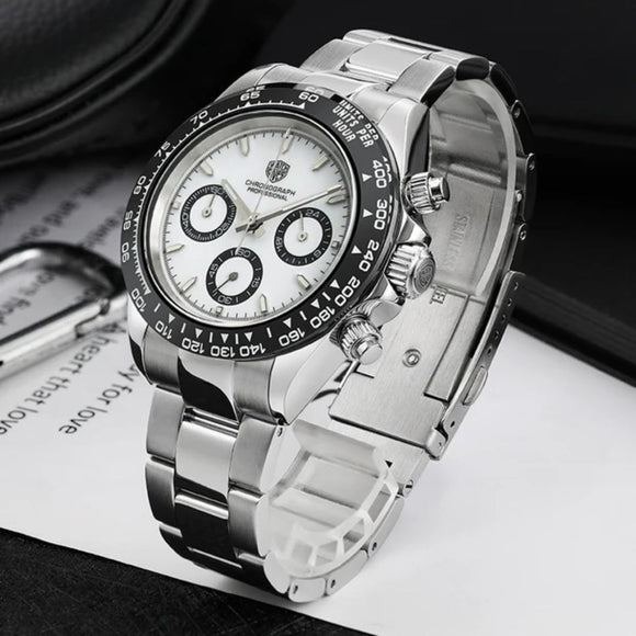 Watchdives WD16500 39mm VK63 Chronograph Watch