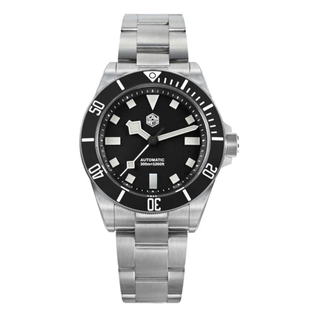 San Martin 39mm Dive Watch SN0121GB - Simple Chapter Ring