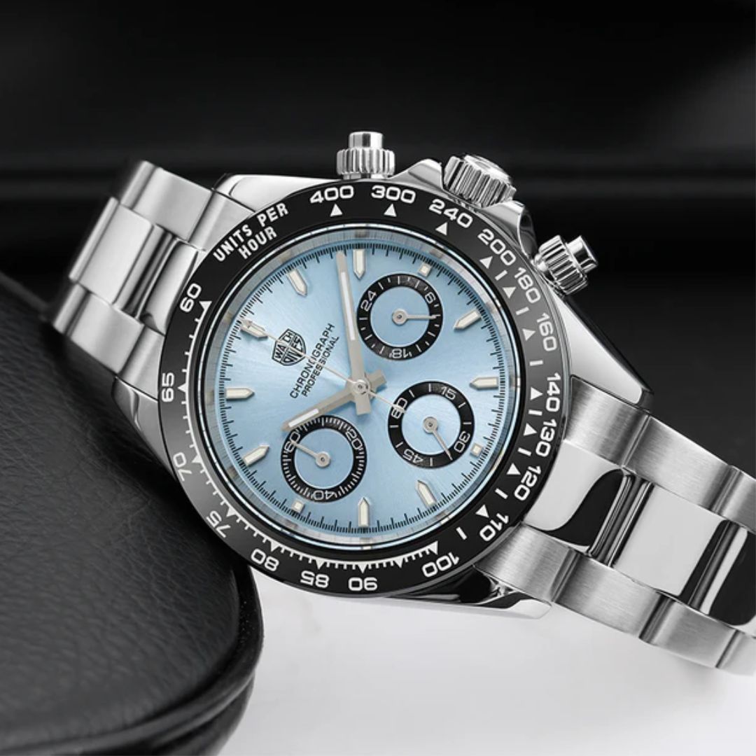 Watchdives WD16500 39mm VK63 Chronograph Watch