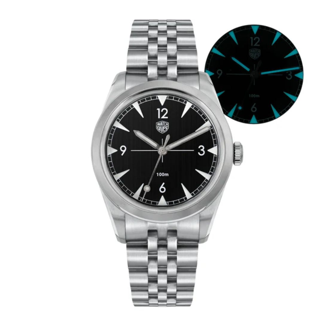 Watchdives 36mm Retro VH31 Men Watch Collection