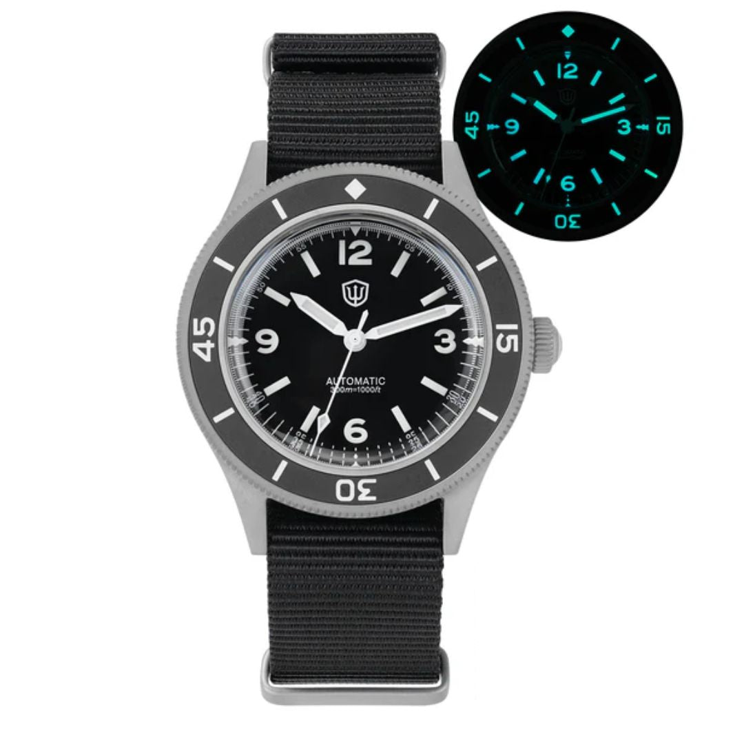 Watchdives Vintage WD50FK-Fathoms NH35 Dive Watch V2