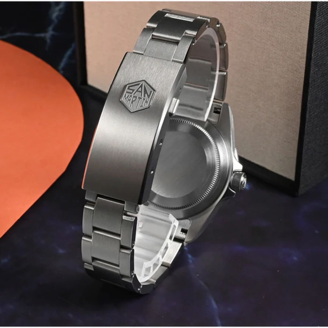 Watchdives x San Martin Titanium NH34 GMT Watch SN0121TC