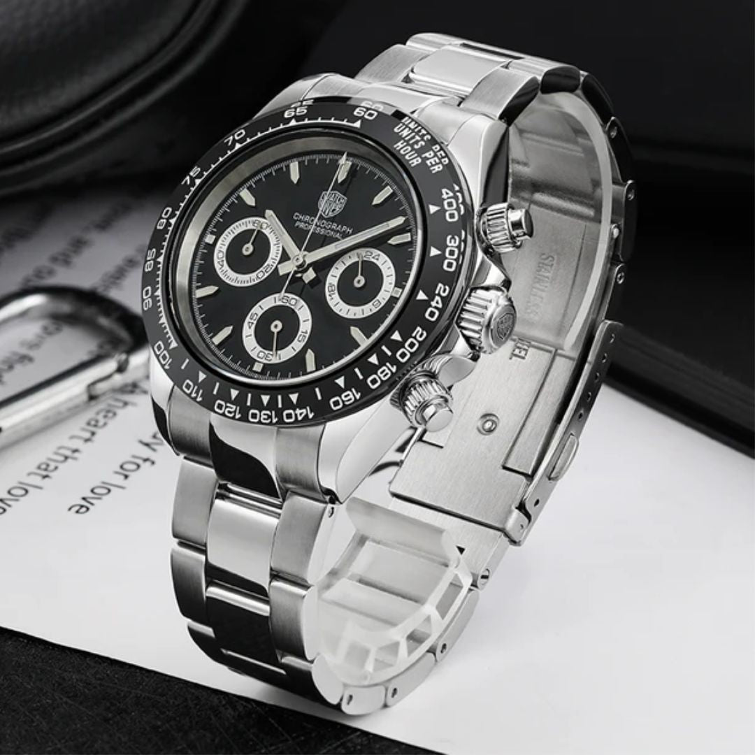 Watchdives WD16500 39mm VK63 Chronograph Watch