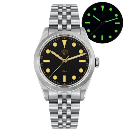 Watchdives 36mm Retro VH31 Men Watch Collection