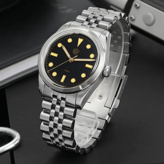 Watchdives 36mm Retro VH31 Men Watch Collection