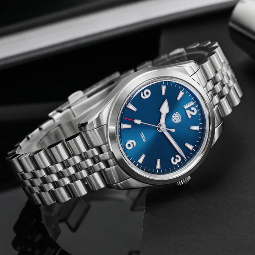 Watchdives 36mm Retro VH31 Men Watch Collection