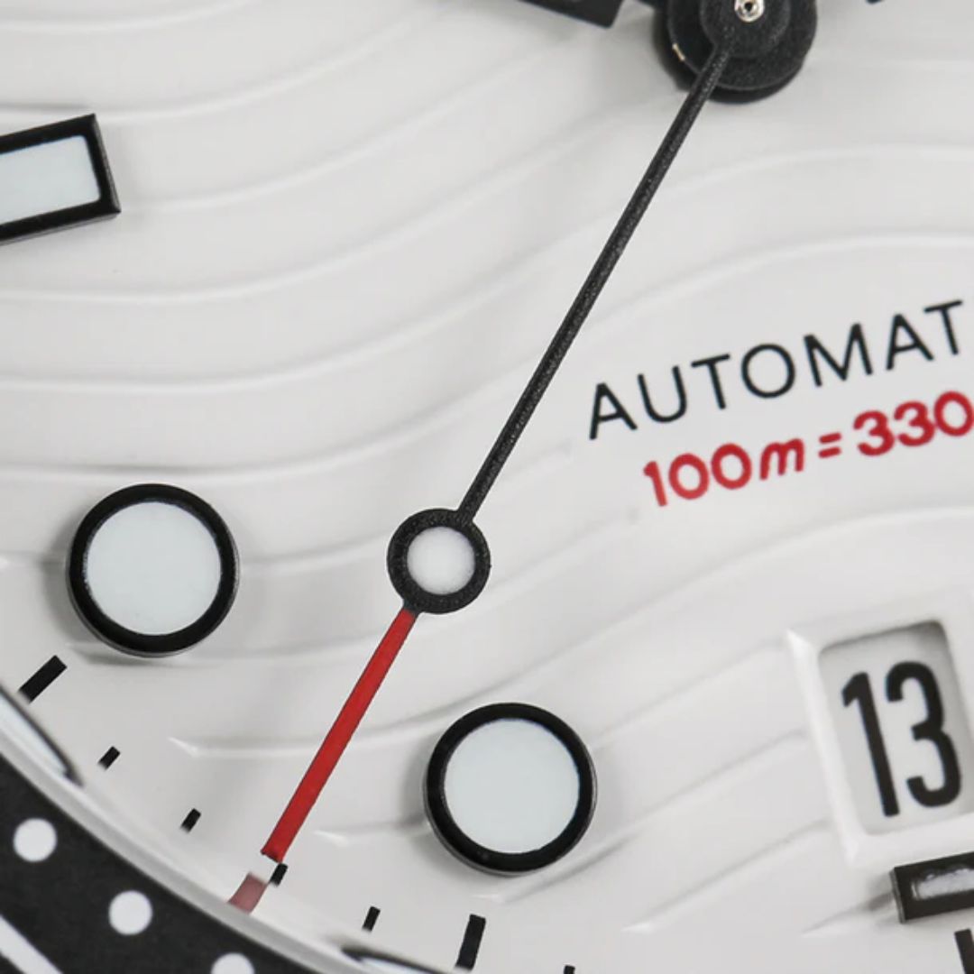 Watchdives WD007 Titanium NTTD Dive Watch - Mesh Strap